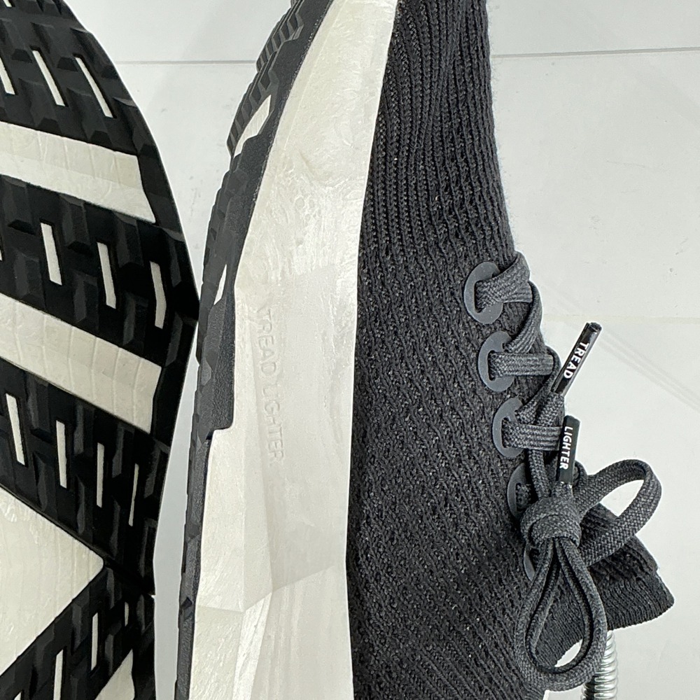 Allbirds Womens Size 10 Tree Flyer Running Shoes NEW Black White Sneakers $140 - Picture 11 of 15